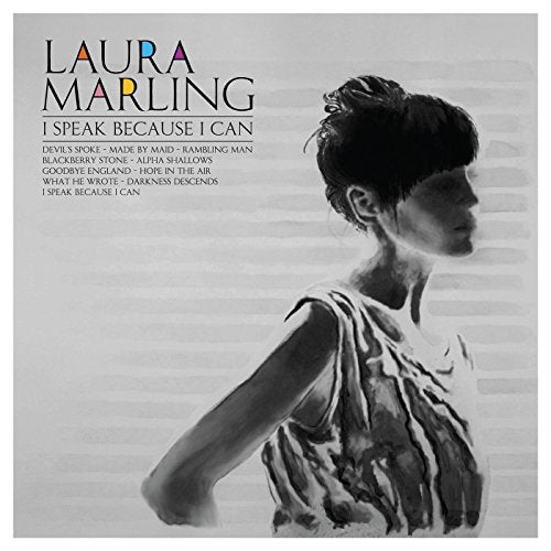 CD cover for Laura Marling’s “I Speak Because I Can” album, portrait.
