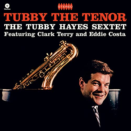 Album cover for “Tubby The Tenor” featuring a tenor saxophone and portrait.