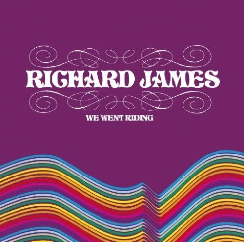 CD cover for Richard James’ “We Went Riding” with colorful wave design.