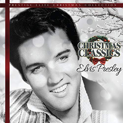 Elvis Presley's "Christmas Classics" CD cover, featuring a portrait of the singer.