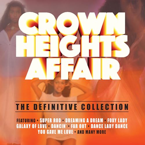 CD cover for "Crown Heights Affair - Definitive Collection" with band members.