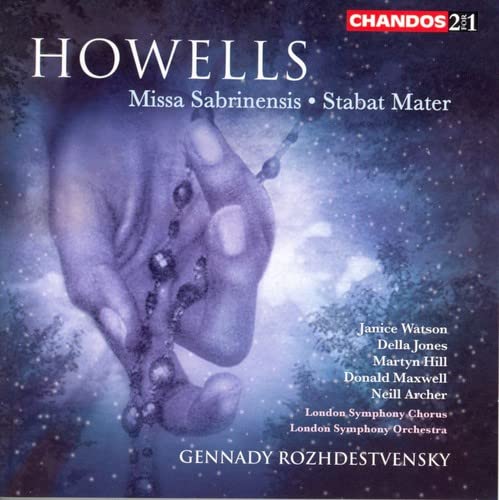 CD cover for "Missa Sabrinensis" featuring a hand with rosary beads.