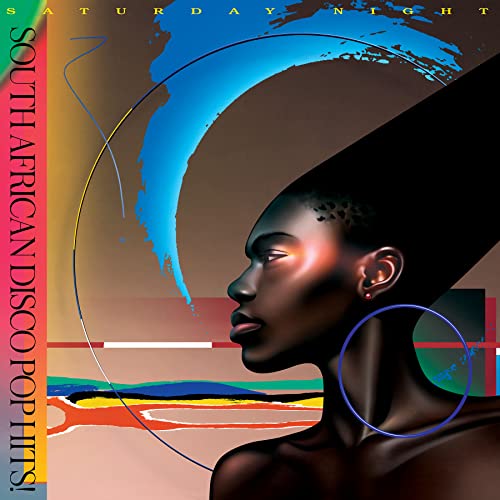 Album cover: profile of a Black woman with abstract colorful design.