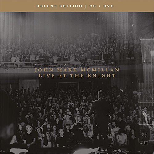 John Mark McMillan “Live at the Knight” CD+DVD cover with crowd.