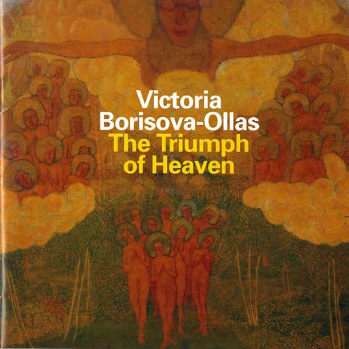 CD cover with painted figures, clouds, and text: "Victoria Borisova-Ollas.