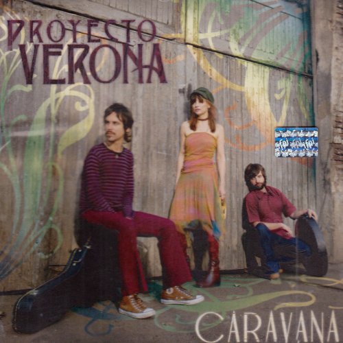 CD cover for Proyecto Verona - Caravana, featuring three people.