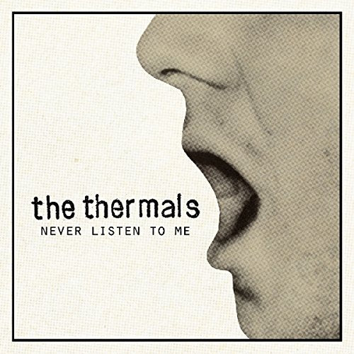 Album cover featuring a close-up profile of a screaming mouth and the text.