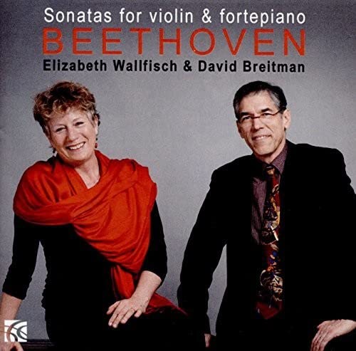 CD cover featuring portraits of Elizabeth Wallfisch and David Breitman.