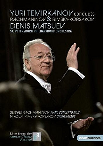 Yuri Temirkanov portrait on DVD cover, conducting with orchestra visible.