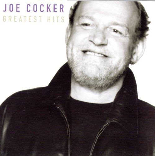 Joe Cocker’s “Greatest Hits” CD cover featuring a portrait of the singer.