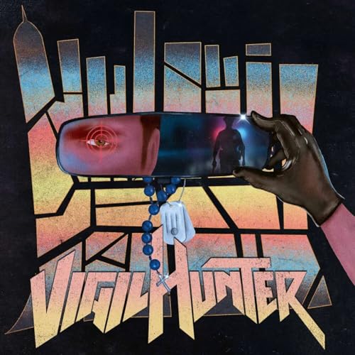CD cover art: hand holding a rear-view mirror with figures within.