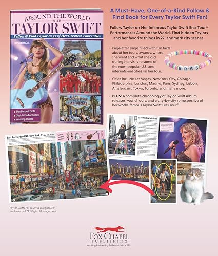Around the World with Taylor Swift : Follow & Find Taylor in 27 of Her Greatest Tour Cities