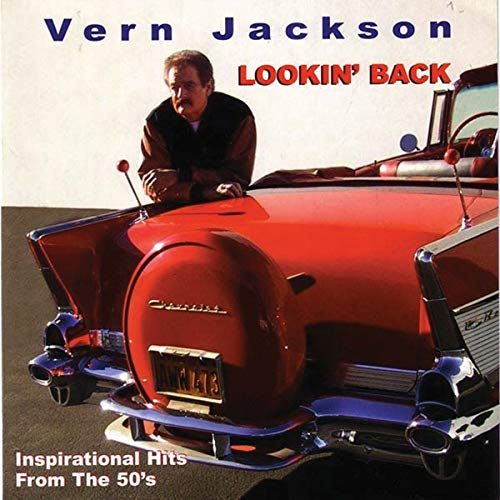 CD cover featuring Vern Jackson and a classic red convertible car.