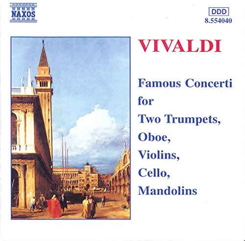 Vivaldi CD cover with a painting of a Venetian cityscape.