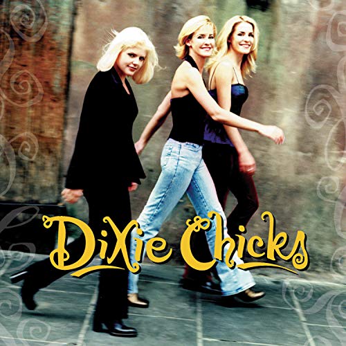 Three women walking, album cover for Dixie Chicks’ “Wide Open Spaces.”