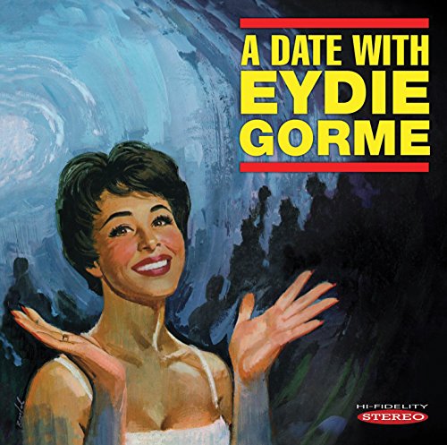 CD cover for Eydie Gorme’s “A Date with Eydie Gorme” album, painted portrait.