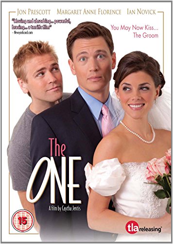 DVD cover for "The One" featuring a bride, groom, and another man.