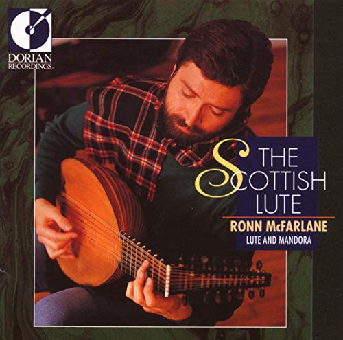 CD cover featuring Ronn McFarlane playing a lute, plaid scarf visible.