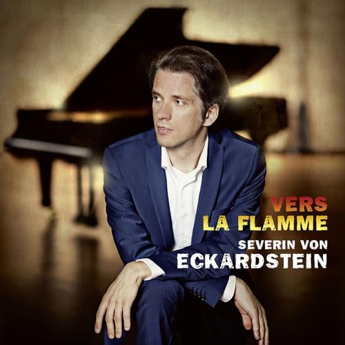 Severin Von Eckardstein album cover featuring a man by a piano.