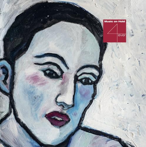 CD cover: painted portrait of a face with red text overlay.
