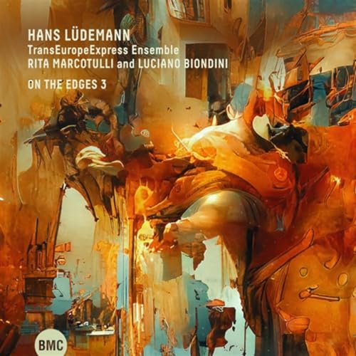 CD cover: abstract painting with figures and fragmented architectural elements.