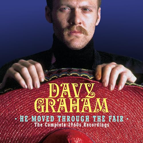 Davy Graham CD cover featuring a portrait of the musician with a guitar.