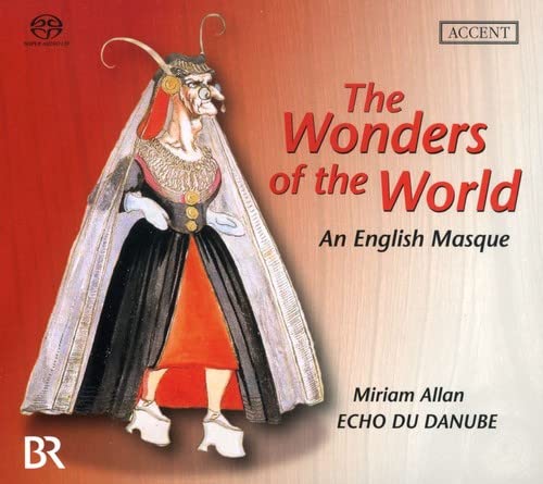 CD cover featuring a painted figure in elaborate costume and headdress.