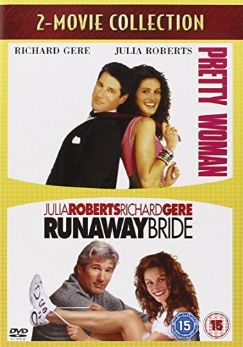 DVD cover featuring Richard Gere and Julia Roberts in two romantic comedies.