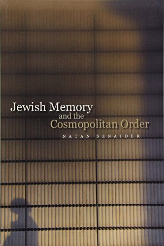 Jewish Memory: and the Cosmopolitan Order
