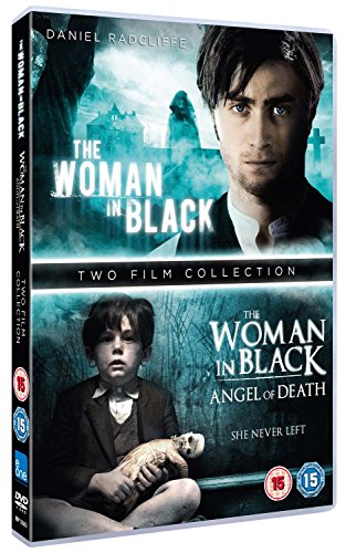 DVD cover for "The Woman in Black" films, featuring Daniel Radcliffe.