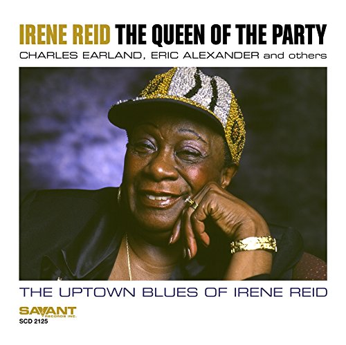 CD cover featuring Irene Reid in a glittering hat and suit.