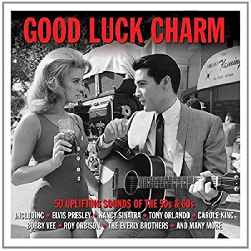CD cover featuring a man with a guitar and a woman in the 1950s.