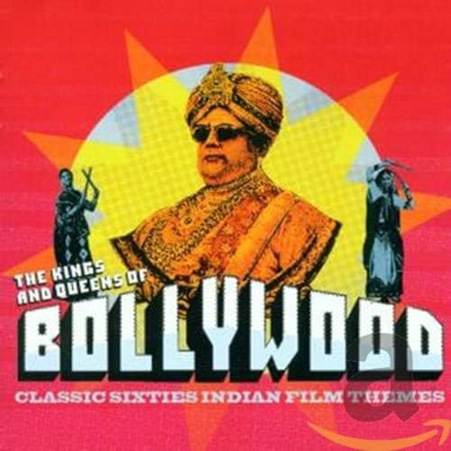 CD cover for “The Kings and Queens of Bollywood” with a portrait.