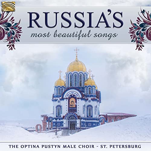 CD cover featuring a Russian Orthodox church in a snowy landscape.