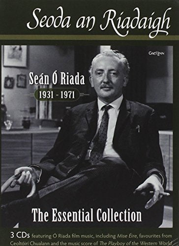 CD cover featuring portrait of Irish composer Seán Ó Riada, 1931-1971.