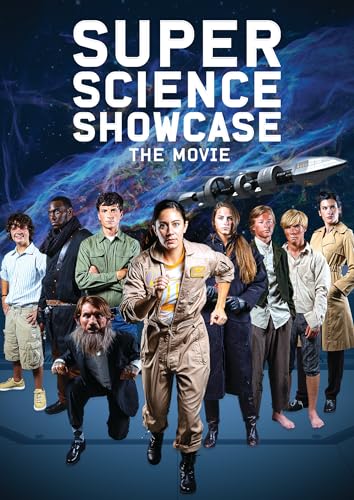 DVD cover featuring a group of people and a spaceship in space.