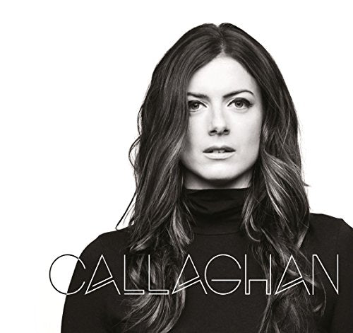 Black and white portrait of a woman with the album title "Callaghan".