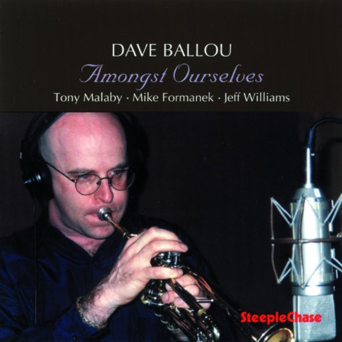CD cover featuring Dave Ballou playing a trumpet into a microphone.