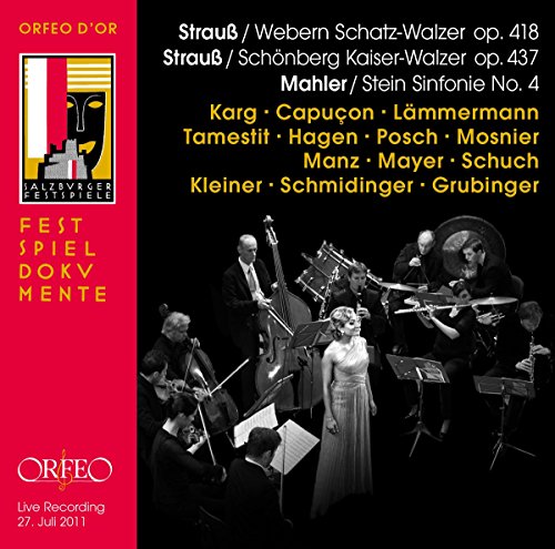 CD cover featuring a live orchestral performance with a soprano soloist.