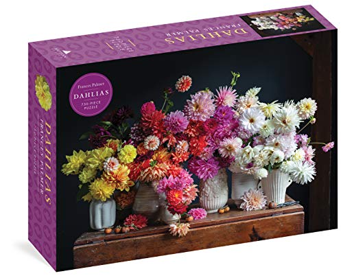 Dahlias 750-piece Puzzle : 750-piece Puzzle