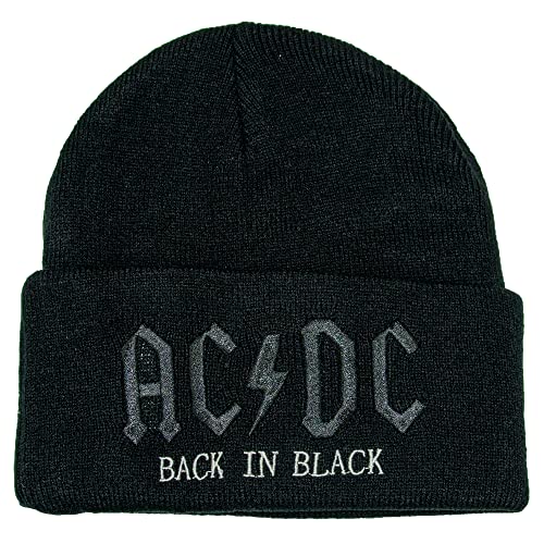 Acdc - Back In Black Beanie