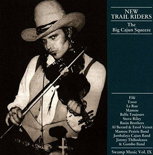 CD cover: Man in cowboy hat playing the fiddle, dark background.