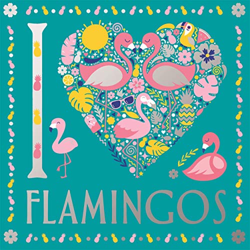 I Heart Flamingos (I Heart Colouring)