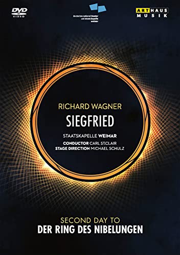 DVD cover for Wagner’s “Siegfried” opera, Staatskapelle Weimar performance.