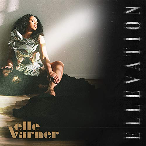 Elle Varner album cover, “Ellevation,” featuring a seated woman in profile.