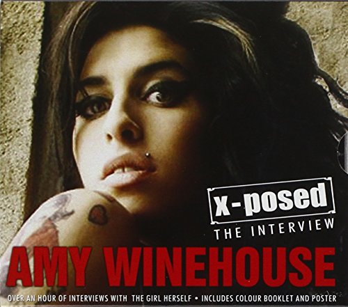 CD cover featuring a close-up portrait of Amy Winehouse with bold red text.