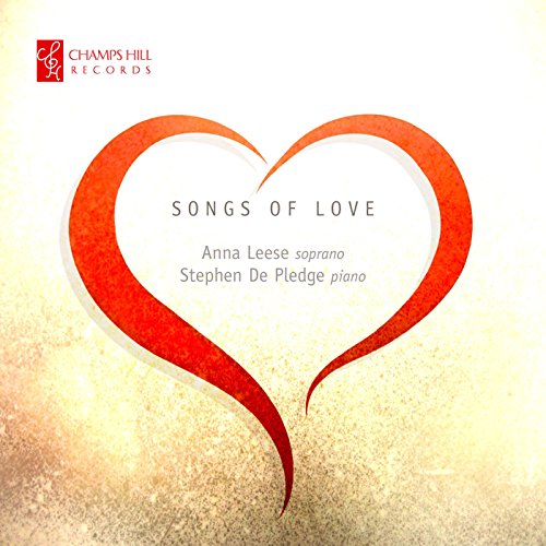 CD cover with a red heart and text: “Songs of Love.”