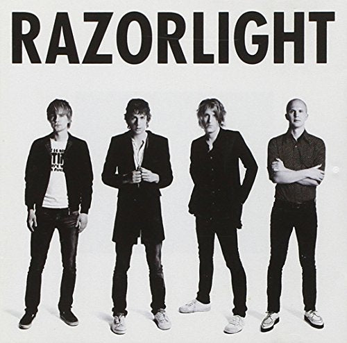 Razorlight album cover featuring four men in dark clothing.
