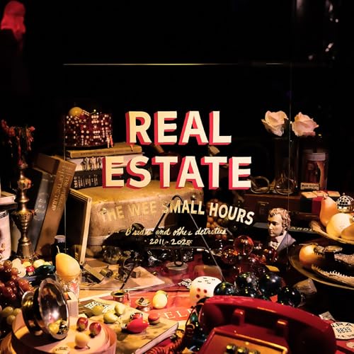 Real Estate album cover, "The Wee Small Hours," with still life objects.