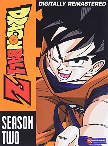 Dragonball Z Season Two DVD cover featuring Goku in orange gi.